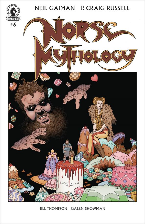 Norse Mythology issue 6 P. Craig Russell Cover