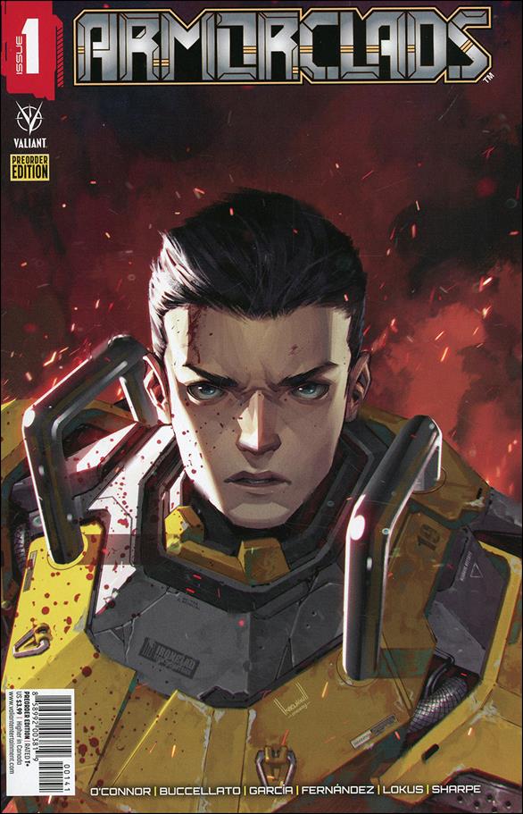 Armorclads issue 1-D Kael Ngu Pre Order Edition Cover