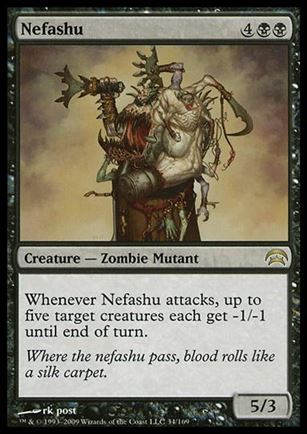 Magic the Gathering: Planechase (Base Set) card 34 Nefashu