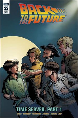 Back to the Future (2015) issue 22 Marcelo Ferreira Cover