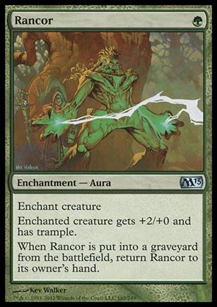 Magic the Gathering: 2013 Core Set (Base Set) card 185 Rancor