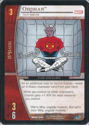 Marvel Knights: VS System (Base Set) card MMK-060 Orphan