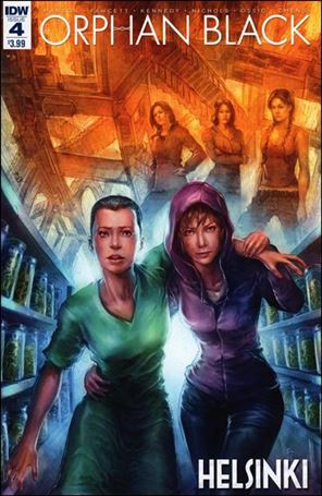 Orphan Black: Helsinki issue 4 Alan Quah Cover