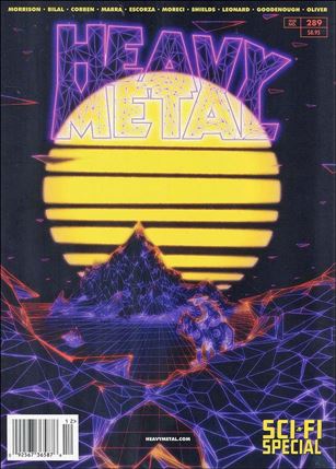 Heavy Metal issue 289 Jonathan La Mantia Cover