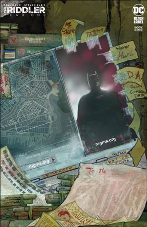 Riddler: Year One issue 5-B Stevan Subic Cover