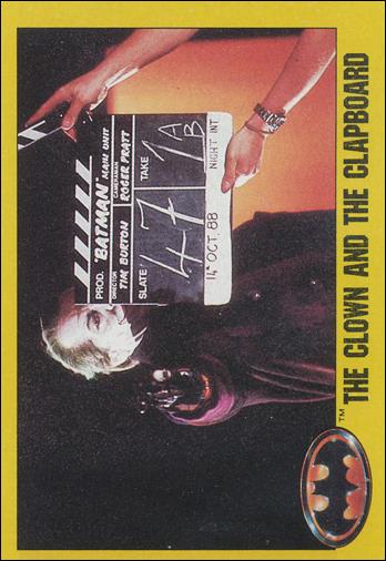 Batman: Series 2 (Base Set) card 234 The Clown and the Clapboard
