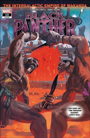 Black Panther (2018) issue 13 Daniel Acuna Cover