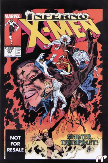 Uncanny X-Men (1981) issue 243-B Marvel Legends Reprint