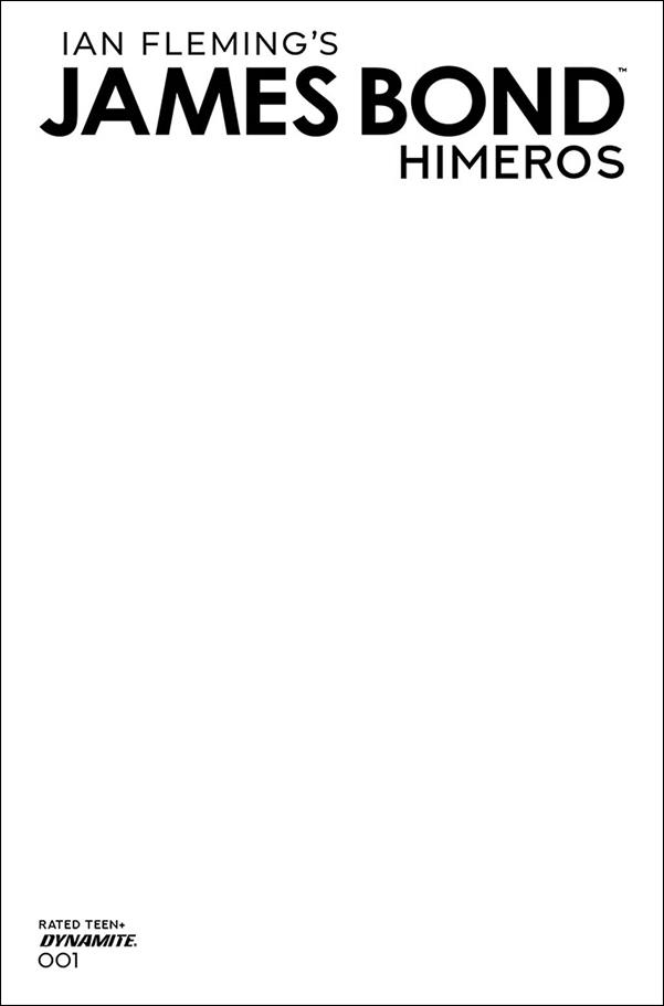 James Bond: Himeros issue 1-C Blank Authentix Cover