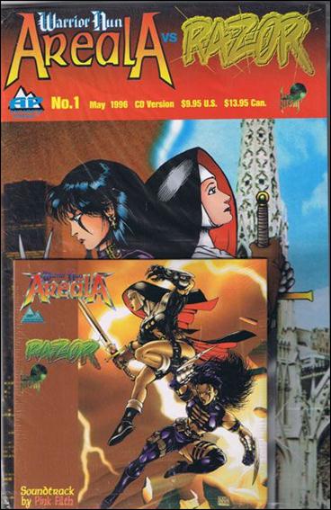 Warrior Nun vs Razor issue 1-B Polybagged CD Edition