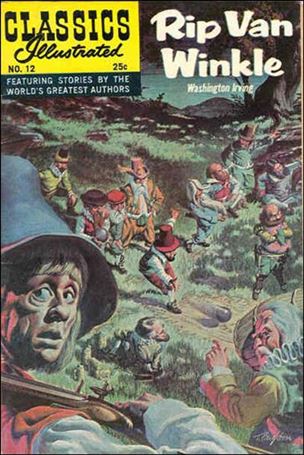 Classic Comics/Classics Illustrated issue 12-R HRN 166 - Cardstock Cover - New Cover Art