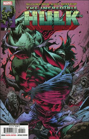 Incredible Hulk (2023) issue 2-E Nic Klein Cover (Second Printing)