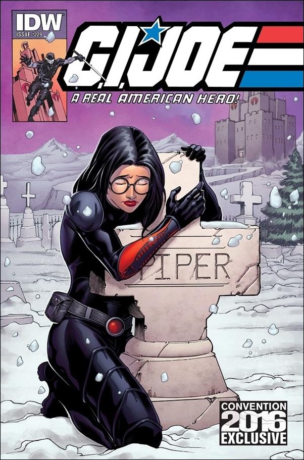 G.I. Joe: A Real American Hero issue 229-C Robert Atkins G.I. Joe Convention Cover 1/600