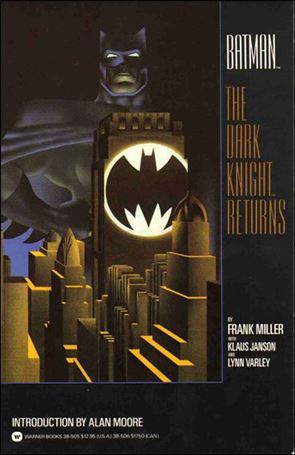 Batman: The Dark Knight Returns issue nn-B06 Warner Books Cover (6th Printing)
