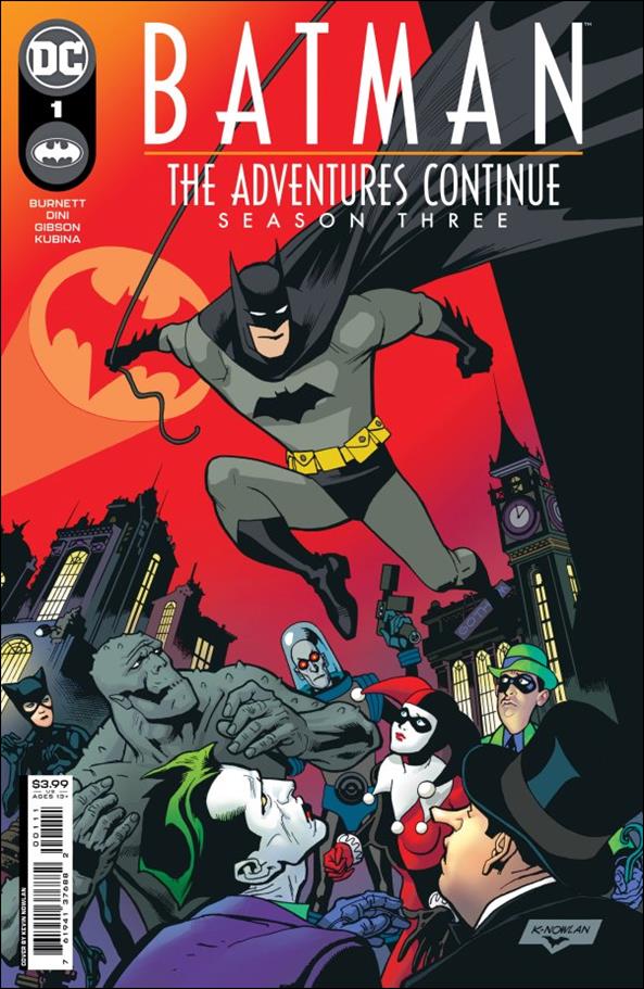 Batman: The Adventures Continue Season Three issue 1 Kevin Nowlan Cover