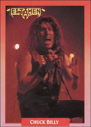 Rock Cards (Base Set) card 115 Chuck Billy