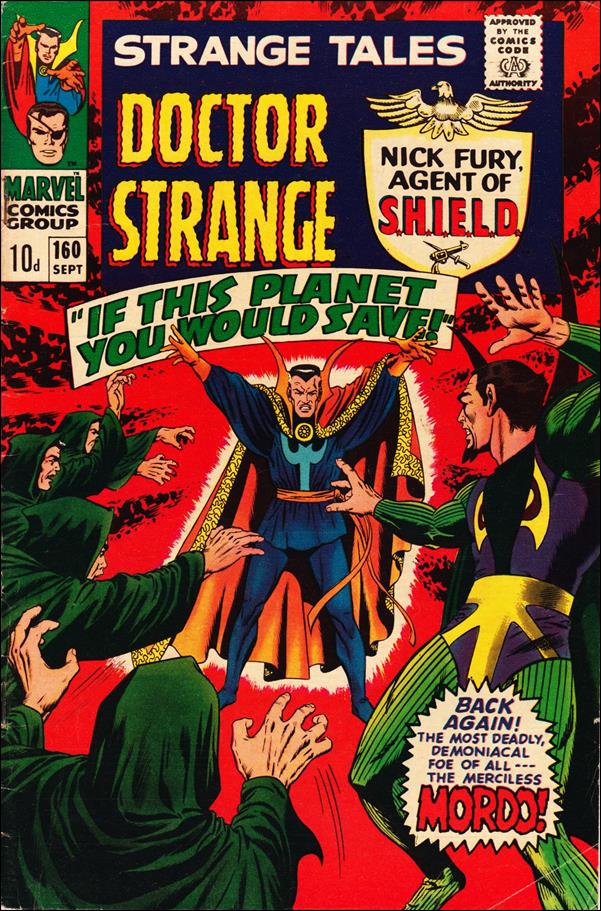 Strange Tales (1951) issue 160-B UK Price Cover