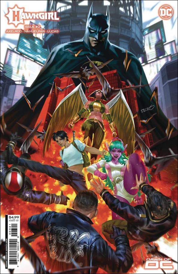 Hawkgirl (2023) issue 3-B Derrick Chew Cardstock Cover