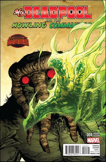Mrs. Deadpool and the Howling Commandos issue 4-B Giuseppe Camuncoli 1:25 Cover