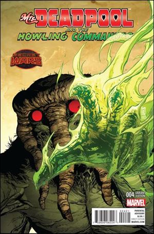 Mrs. Deadpool and the Howling Commandos issue 4-B Giuseppe Camuncoli 1:25 Cover