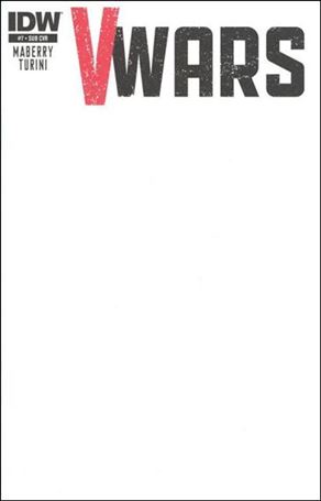 V-Wars issue 7-B Blank Subscription Cover