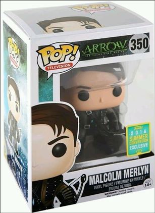 POP! Television figure 350 Malcolm Merlyn SDCC 2016