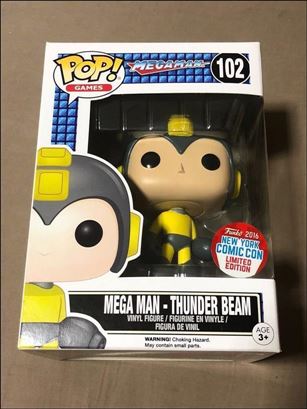 POP! Games figure 102-E Mega Man - Thunder Beam (NYCC Exclusive)