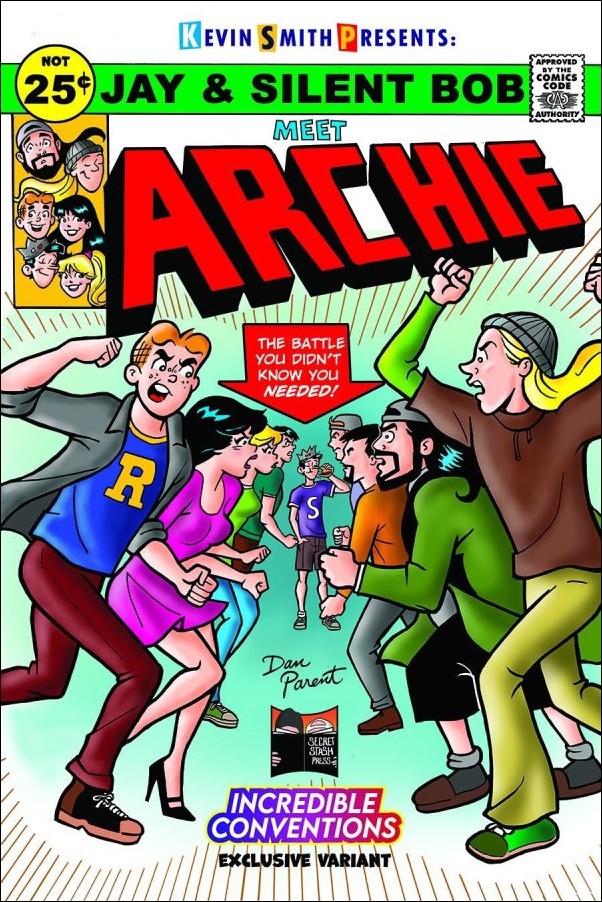 Archie Meets Jay & Silent Bob issue 1-Y Retailer Exclusive Dan Parent Cover