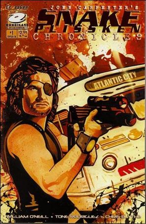 John Carpenter's Snake Plissken Chronicles issue 1-B John Van Fleet Cover