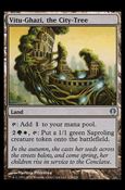 Magic the Gathering: Archenemy (Base Set) card 136 Vitu-Ghazi, the City-Tree
