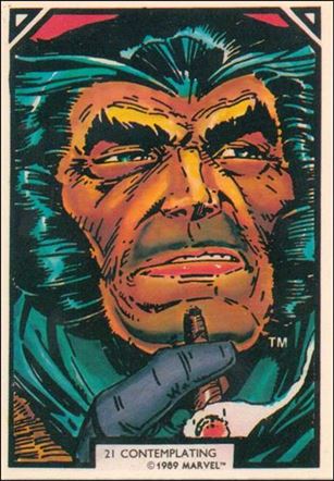 Arthur Adams (Base Set) card 21 Contemplating