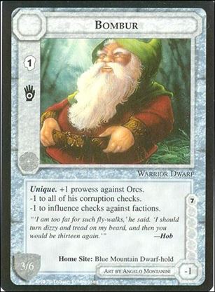 Middle-Earth: The Wizards (Base Set) card 64 Bombur