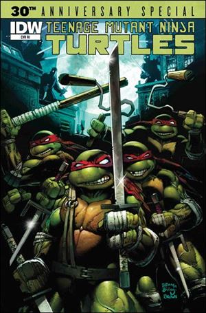 Teenage Mutant Ninja Turtles 30th Anniversary Special issue nn-B Kevin Eastman & Simon Bisley 1:10 Cover