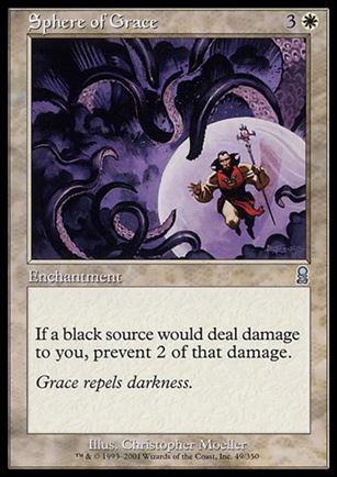 Magic the Gathering: Odyssey (Base Set) card 49 Sphere of Grace