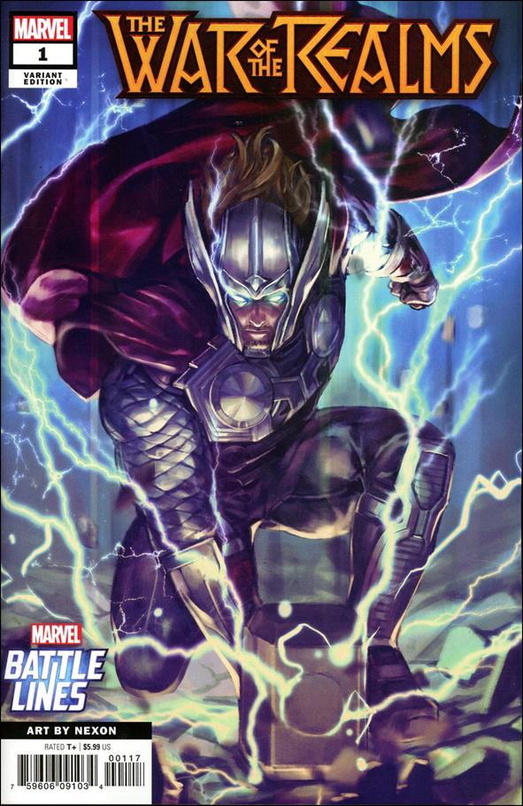 War of the Realms issue 1-B Nexon Battle Lines Cover