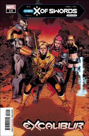 Excalibur (2019) issue 14 Mahmud A. Asrar Cover