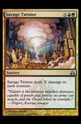 Magic the Gathering: Guildpact (Base Set) card 127 Savage Twister