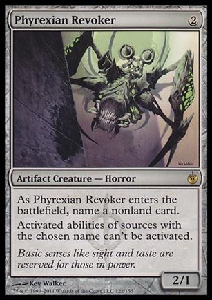 Magic the Gathering: Mirrodin Besieged (Base Set) card 122 Phyrexian Revoker