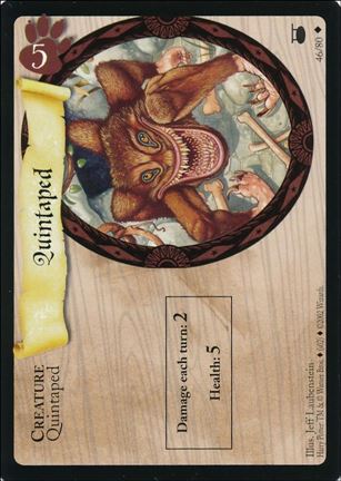Harry Potter: Diagon Alley (Base Set) card 46 Quintaped