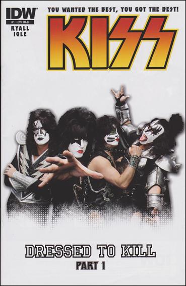 Kiss (2012) issue 1-D 1:20 Photo Cover
