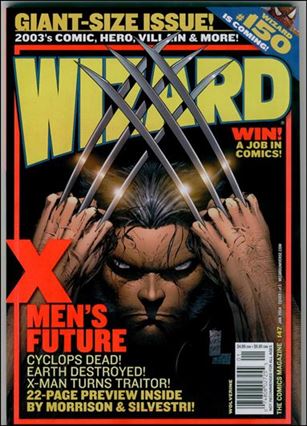 Wizard: The Comics Magazine issue 147 Marc Silvestri Wolverine Cover