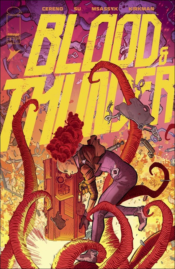 Blood & Thunder issue 3 E.J. Su Cover