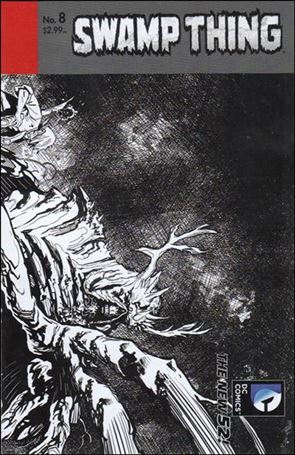 Swamp Thing (2011) issue 8-B 1:25 Wraparound Sketch Cover