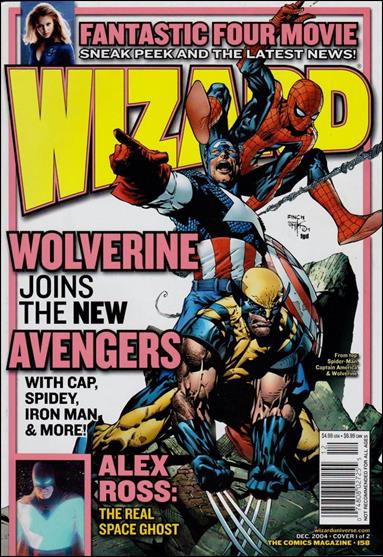 Wizard: The Comics Magazine issue 158 David Finch Avengers Cover 
