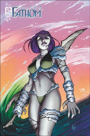 All New Michael Turner's Fathom issue 8-C Marco Renna 1:10 Cover