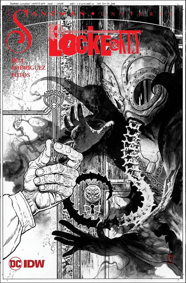 Locke & Key/Sandman: Hell and Gone issue 1-E J.H. Williams III 1:25 Black & White Cover