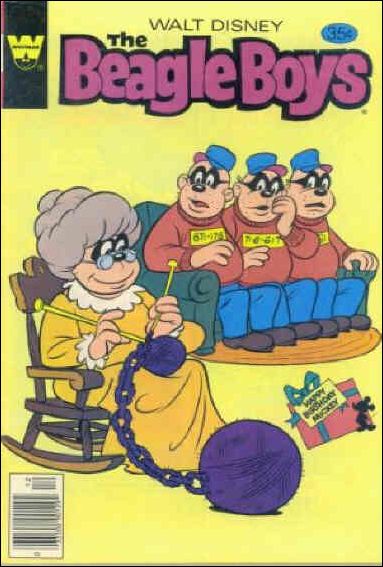 Walt Disney the Beagle Boys issue 46-B Whitman Cover