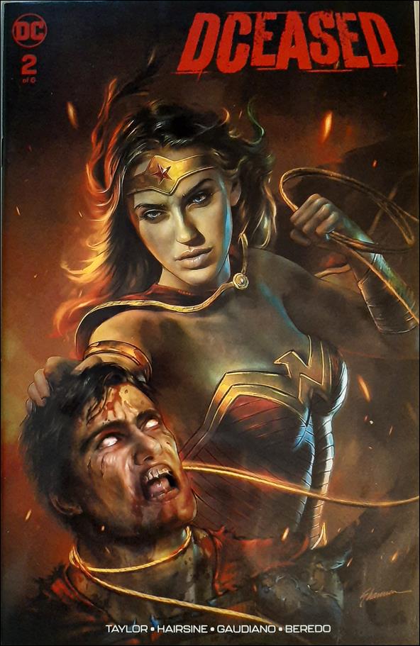 DCeased issue 2-J Shannon Maer Comic Mint Trade Dress Cover 1/3000