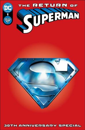 Return of Superman 30th Anniversary Special issue 1-C Dave Wilkins Steel Die-Cut Cover