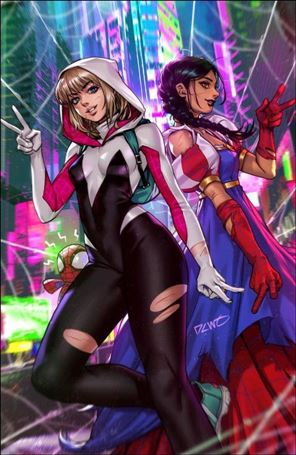Edge of Spider-Verse (2022) issue 4-E Derrick Chew Exclusive Virgin Cover